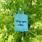 Once upon a time | 100% Cotton tote bag - Adnil Creations