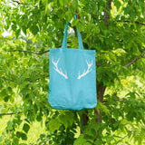 Stag antlers | 100% Cotton tote bag - Adnil Creations