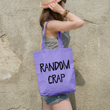 Random crap | 100% Cotton tote bag - Adnil Creations