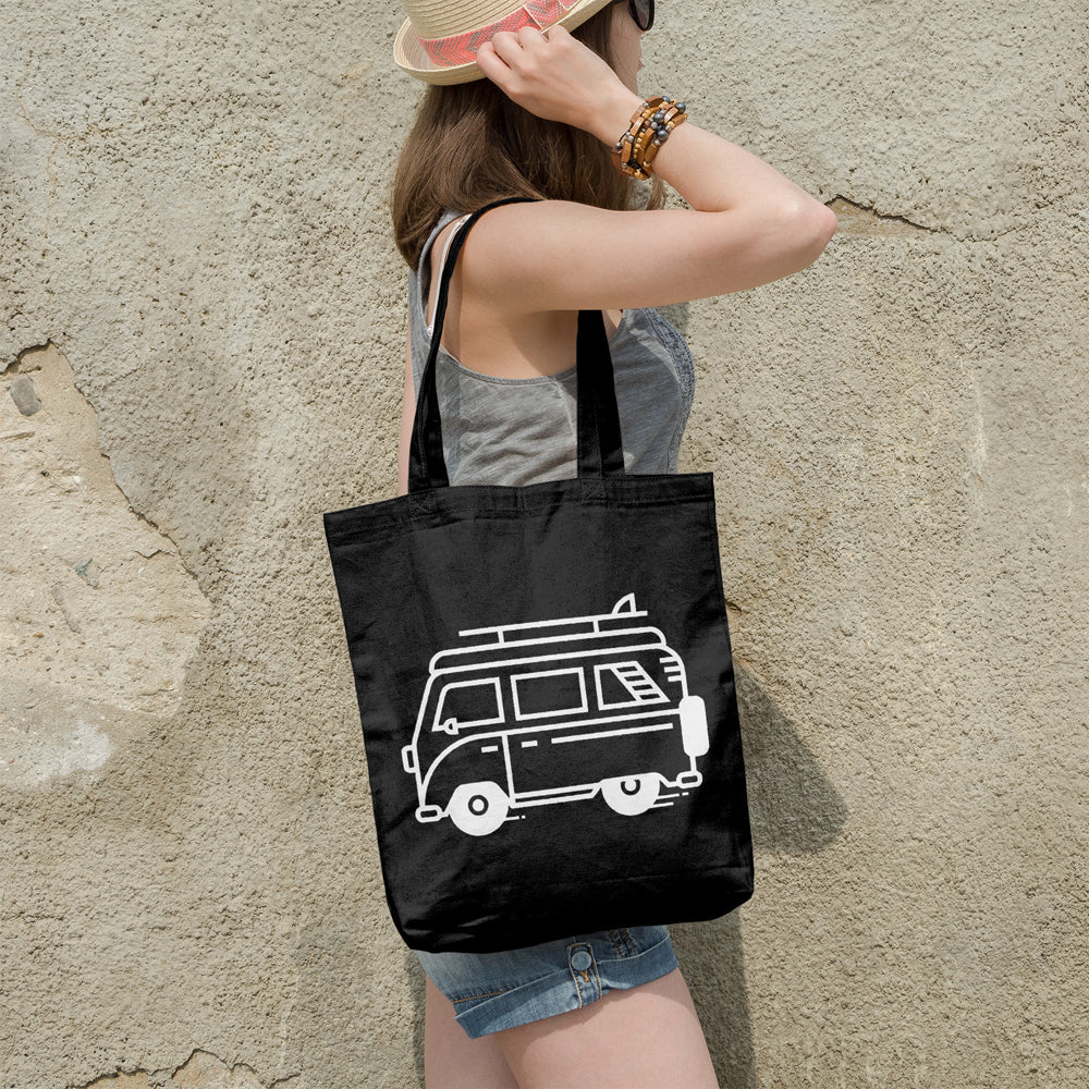 Camper van | 100% Cotton tote bag - Adnil Creations