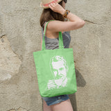 Man drinking tea | 100% Cotton tote bag - Adnil Creations