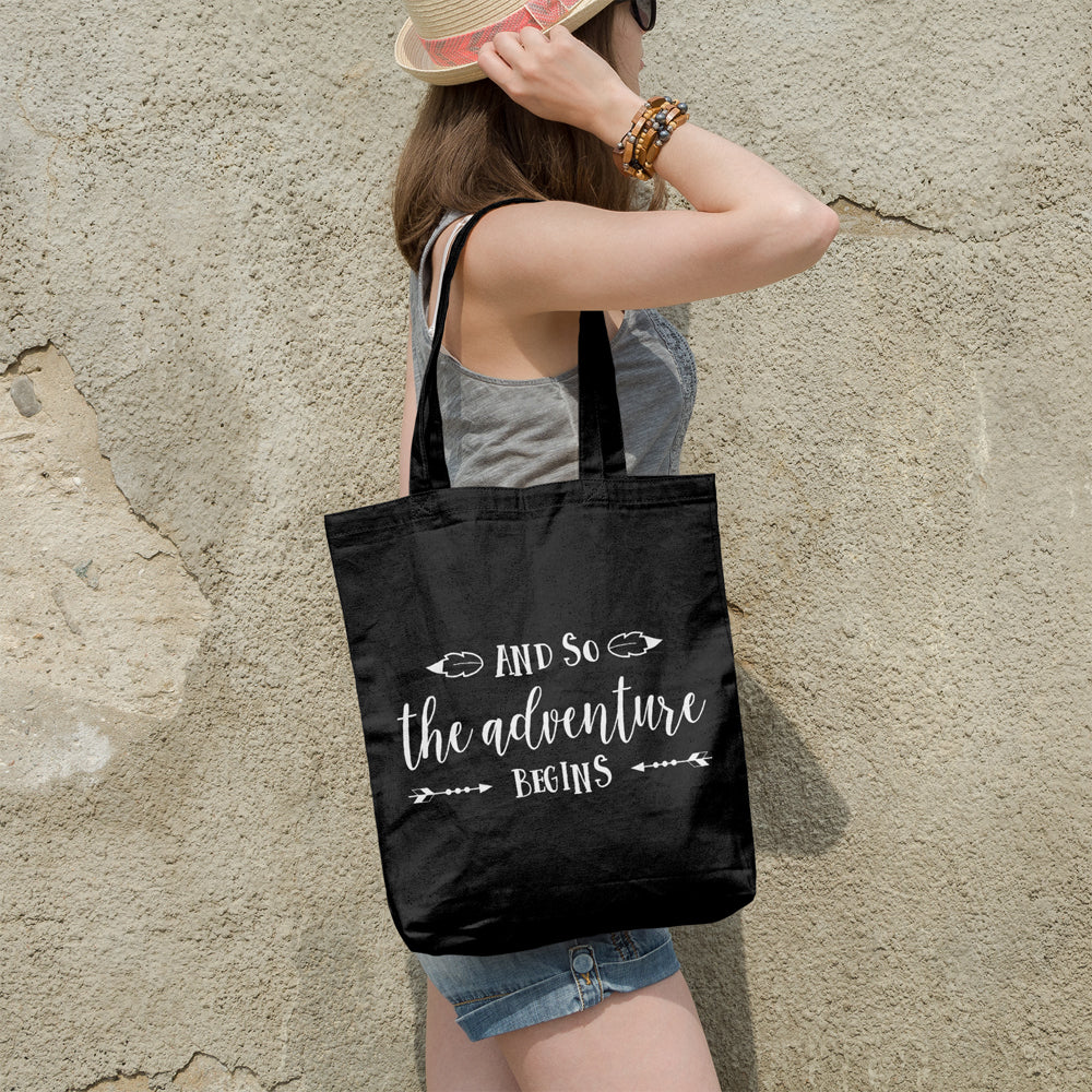 And so the adventure begins | 100% Cotton tote bag - Adnil Creations