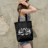 Lotus flower | 100% Cotton tote bag - Adnil Creations