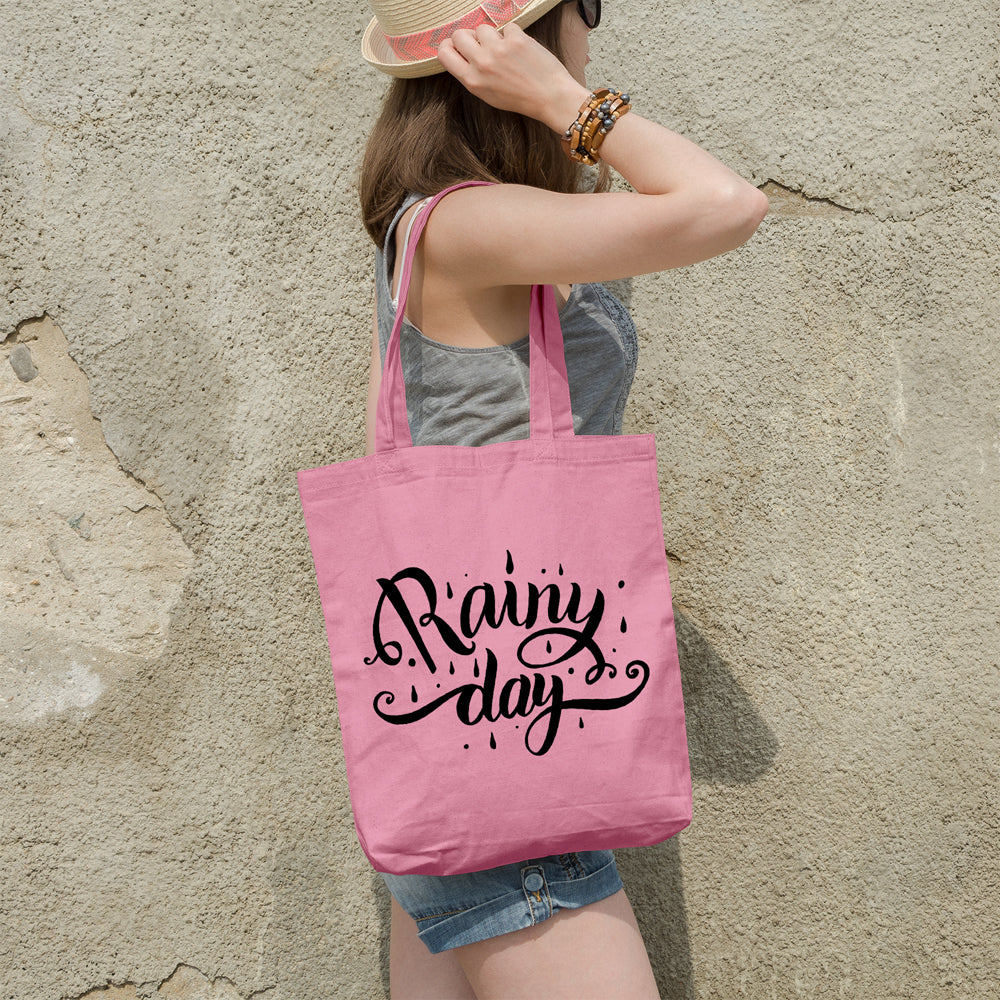 Rainy day | 100% Cotton tote bag - Adnil Creations