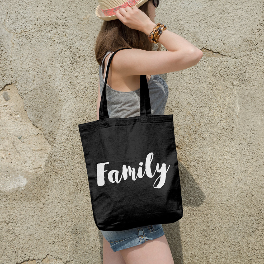 Family | 100% Cotton tote bag - Adnil Creations