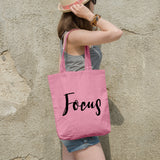 Focus | 100% Cotton tote bag - Adnil Creations