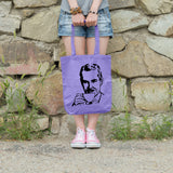 Man drinking tea | 100% Cotton tote bag - Adnil Creations