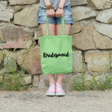 Bridesmaid | 100% Cotton tote bag - Adnil Creations