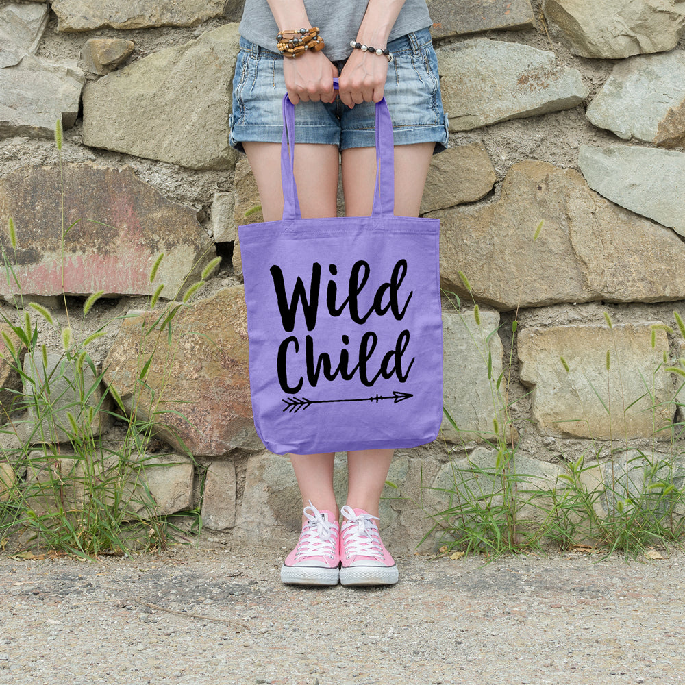 Wild child | 100% Cotton tote bag - Adnil Creations