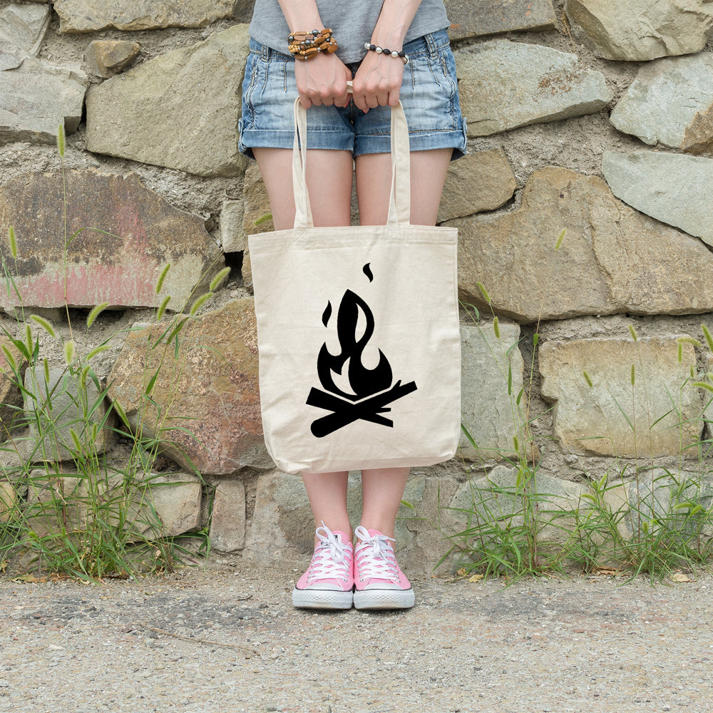Campfire | 100% Cotton tote bag - Adnil Creations