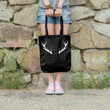 Stag antlers | 100% Cotton tote bag - Adnil Creations