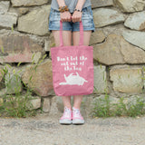 Don't let the cat out of the bag | 100% Cotton tote bag - Adnil Creations