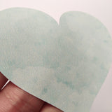 Watercolour blue hearts | Fabric wall stickers - Adnil Creations