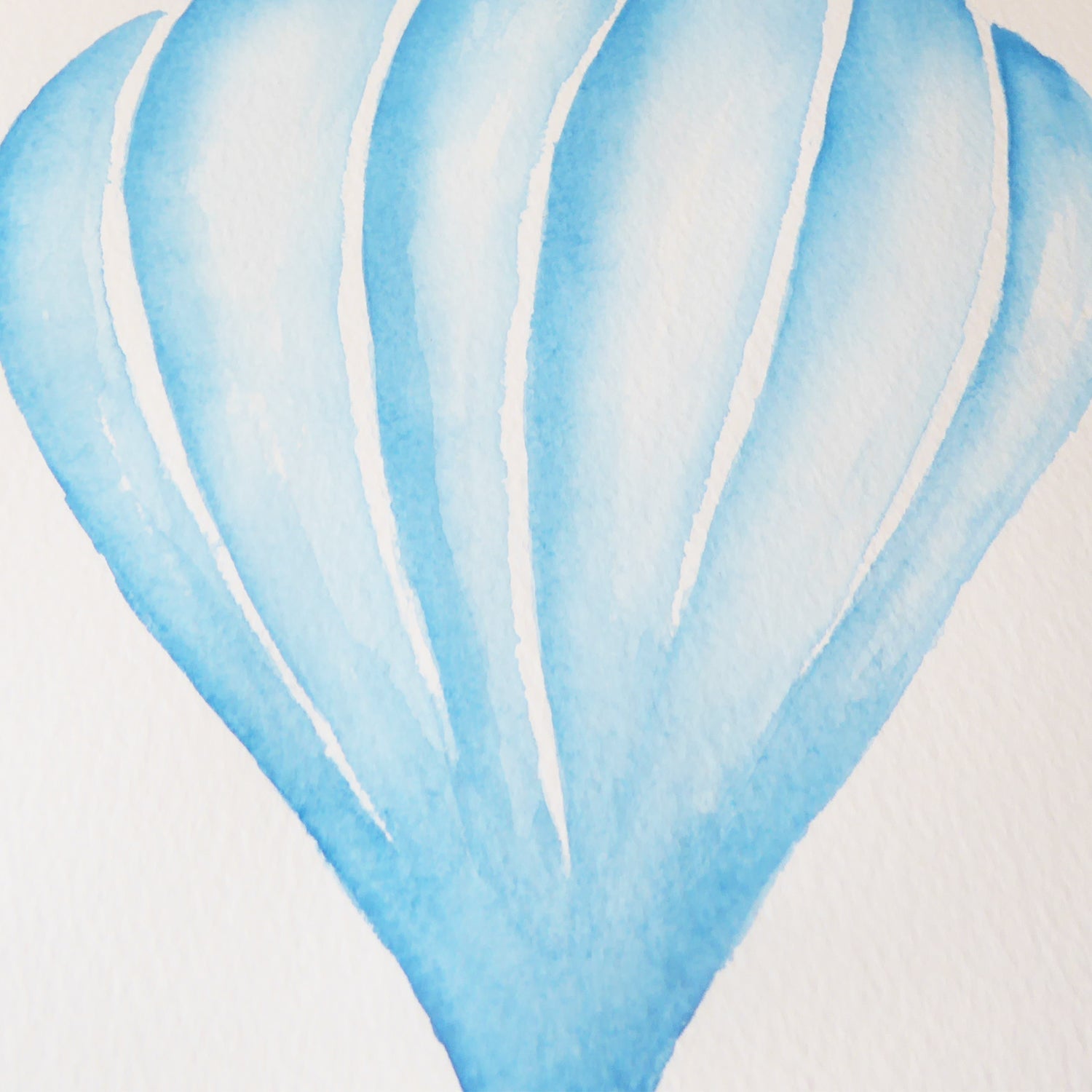 Watercolour hot air balloon | Fabric wall stickers - Adnil Creations