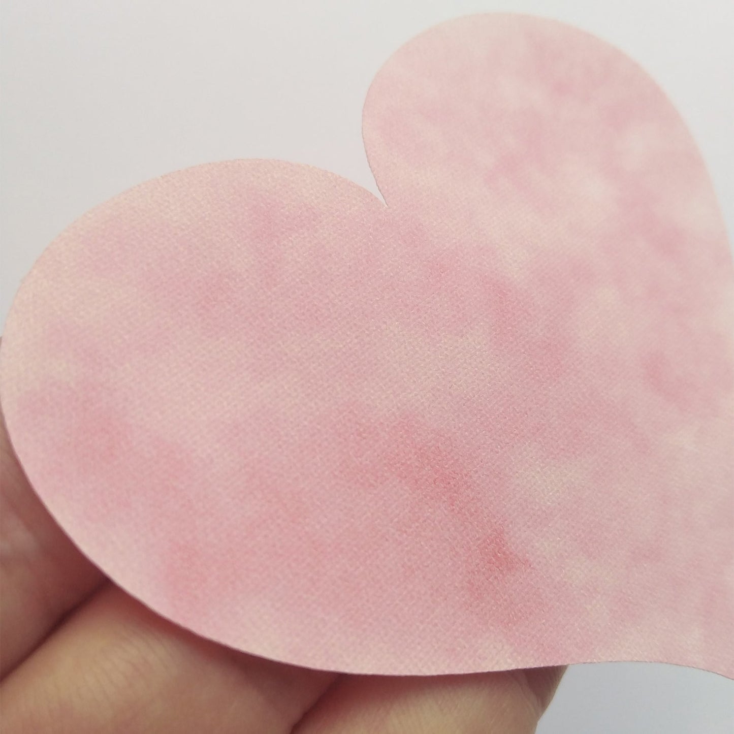 Watercolour pink hearts | Fabric wall stickers - Adnil Creations