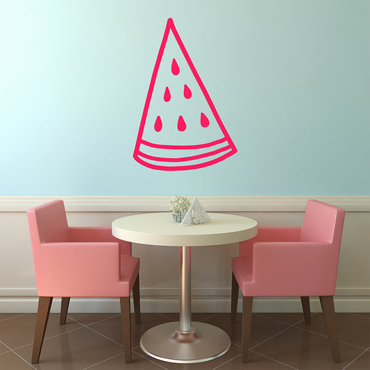 Watermelon slice | Wall decal - Adnil Creations