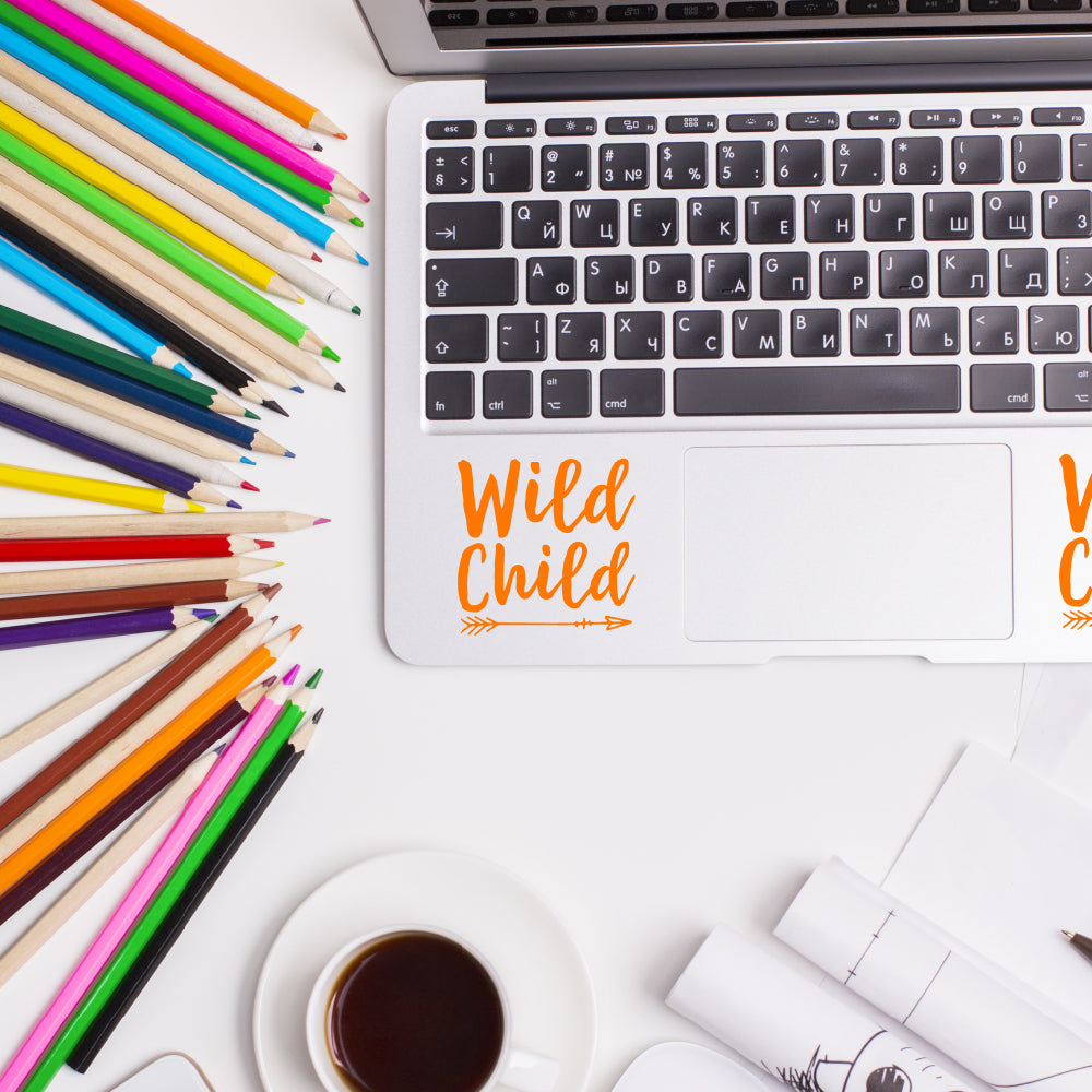 Wild child | Trackpad decal - Adnil Creations