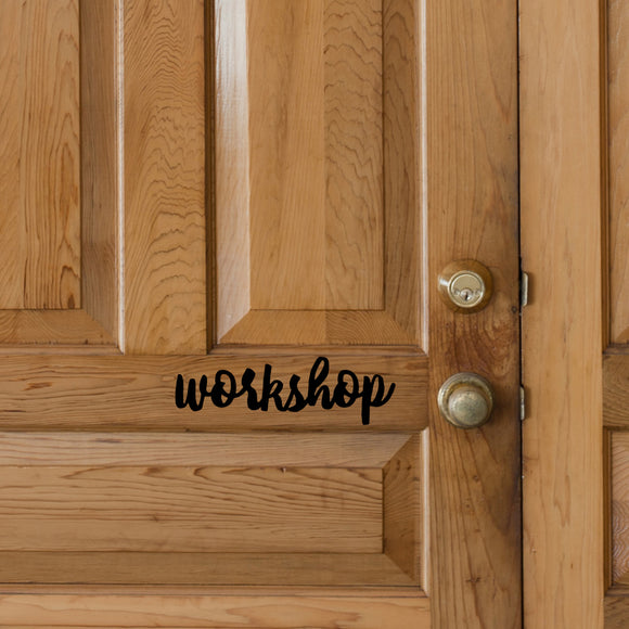 Workshop | Door decal - Adnil Creations