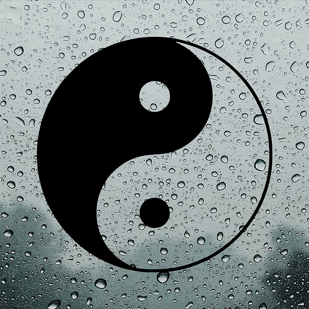 Yin yang | Bumper sticker - Adnil Creations