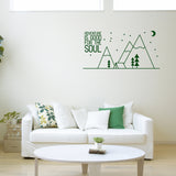 Adventure is good for the soul | Wall quote - Adnil Creations