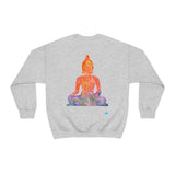 Watercolour Buddha | Yoga Sweater | Unisex Heavy Blend™ Crewneck Sweatshirt