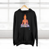 Watercolour Buddha Yoga Hoodie | Unisex Premium Pullover Hoodie