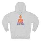 Watercolour Buddha Yoga Hoodie | Unisex Premium Pullover Hoodie
