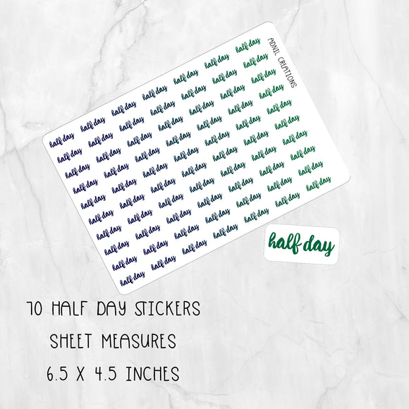 Half day ombre | Planner stickers - Adnil Creations