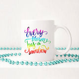 Every storm has a rainbow | Ceramic mug - Adnil Creations