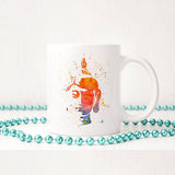 Watercolour Buddha head | Ceramic mug - Adnil Creations