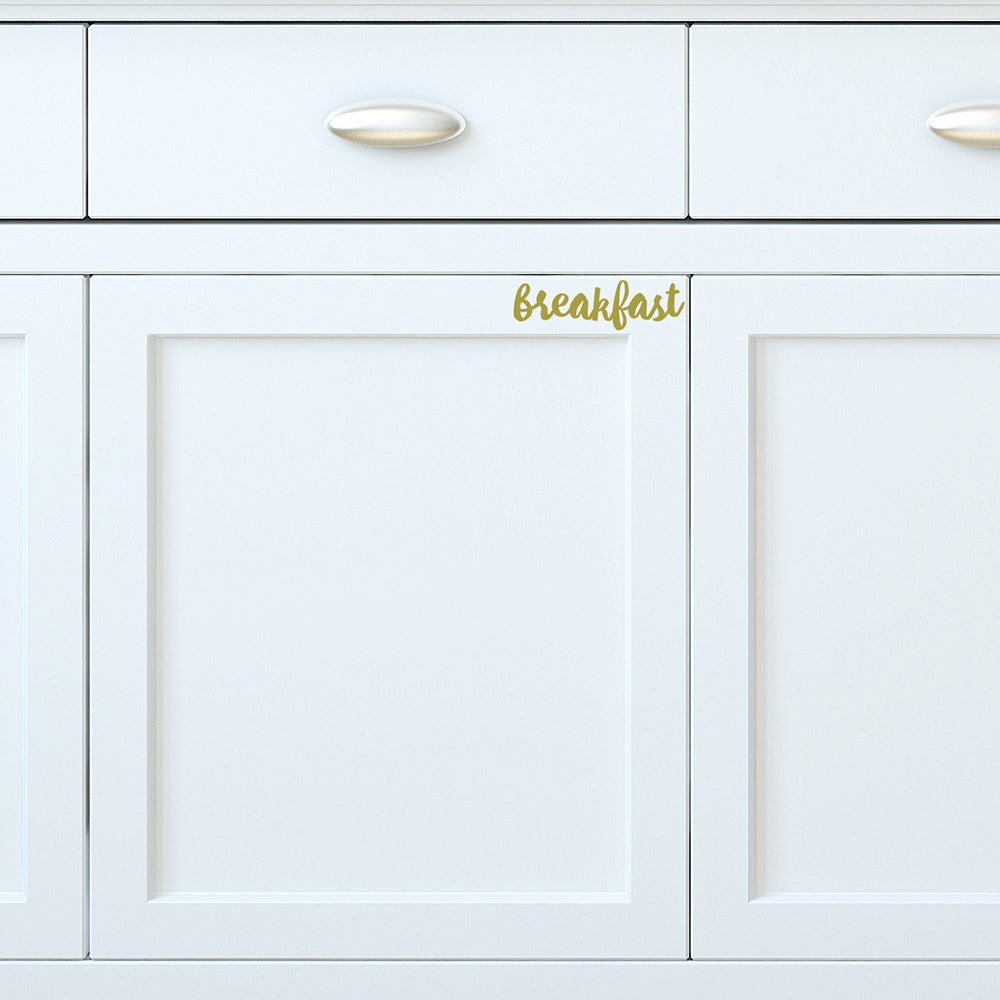 Breakfast | Cupboard decal - Adnil Creations