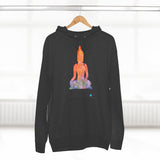 Watercolour Buddha Yoga Hoodie | Unisex Premium Pullover Hoodie