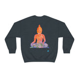Watercolour Buddha | Yoga Sweater | Unisex Heavy Blend™ Crewneck Sweatshirt
