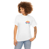 Watercolour Lotus Yoga Tee | Unisex Heavy Cotton Tee