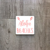 Aloha beaches | Enamel mug - Adnil Creations