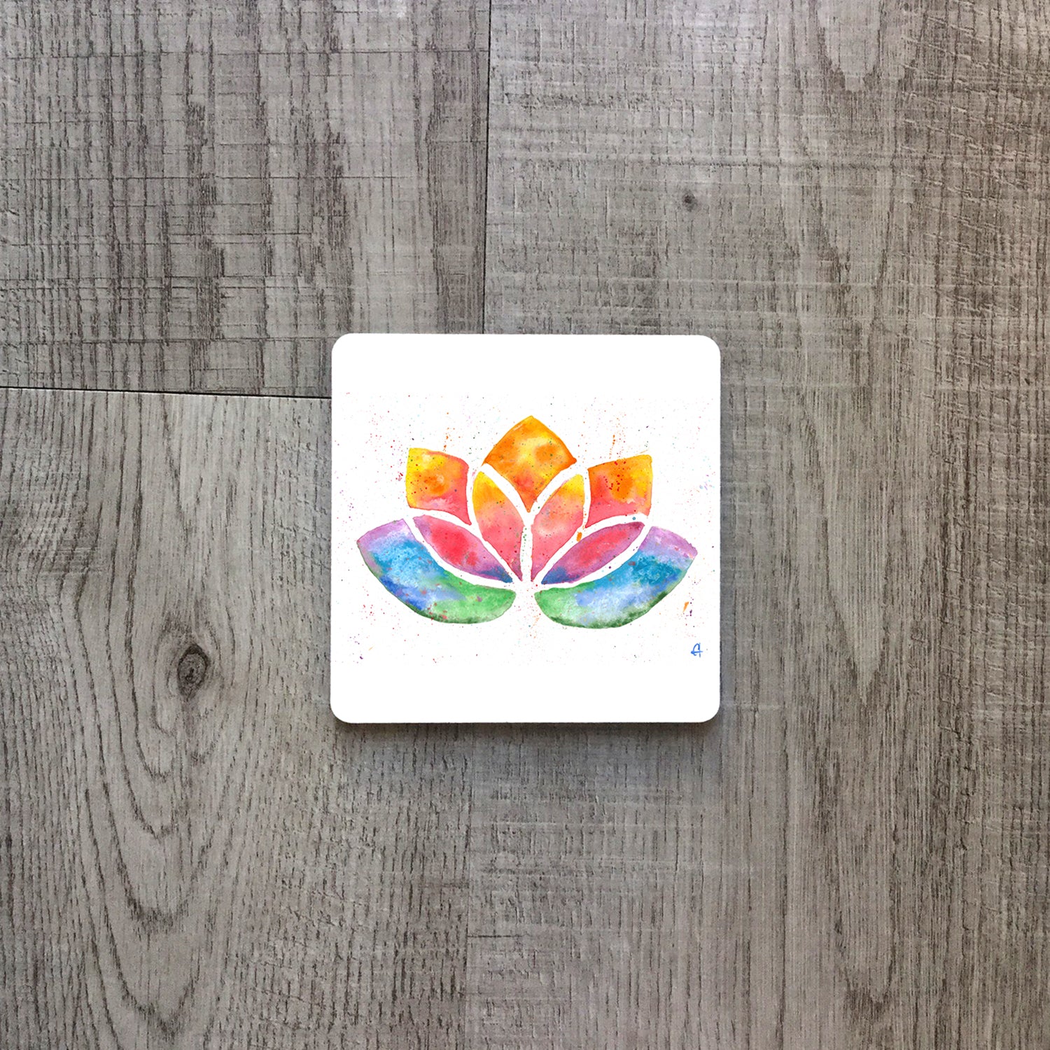 Watercolour lotus | Ceramic mug - Adnil Creations