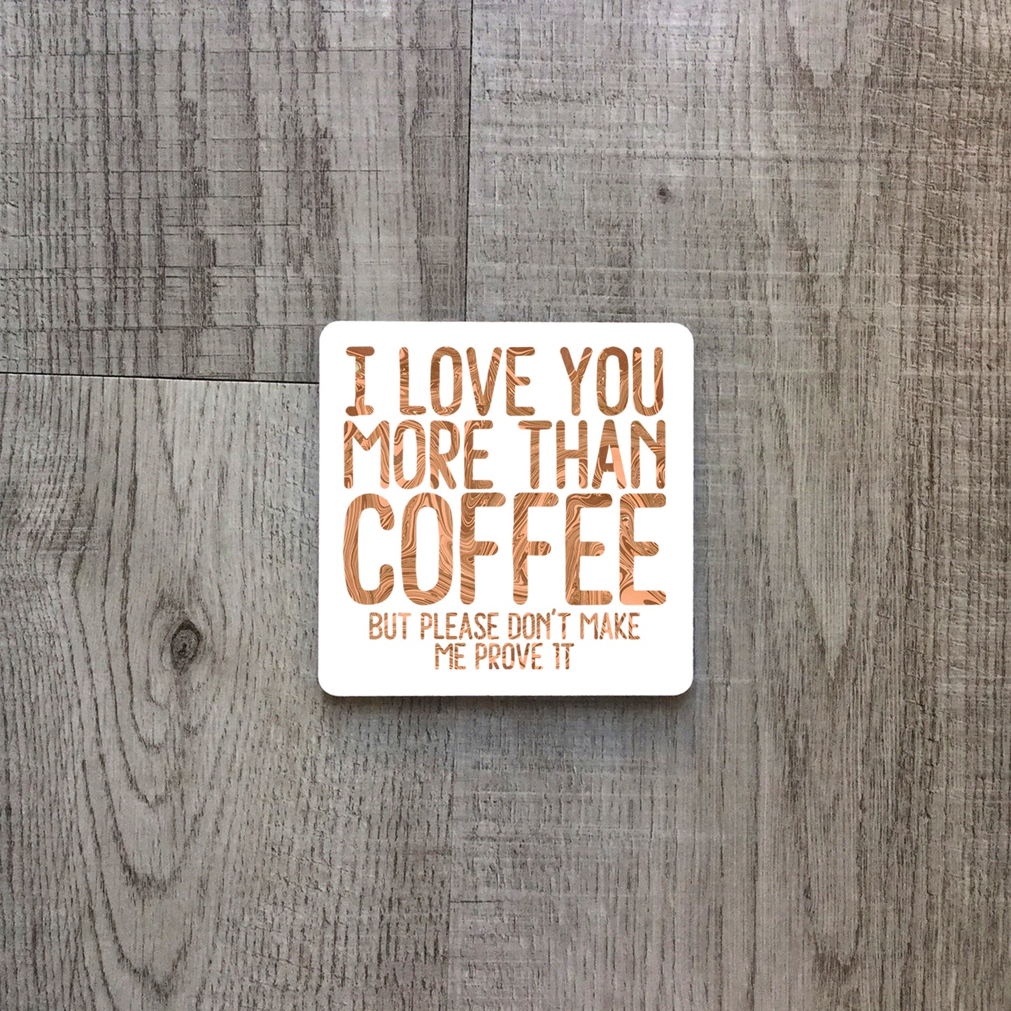 I love you more than coffee | Ceramic mug - Adnil Creations