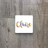 Muted ombre personalised name | Enamel mug - Adnil Creations