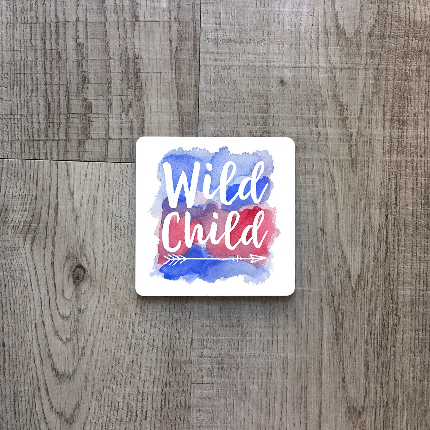 Wild child watercolour | Ceramic mug - Adnil Creations