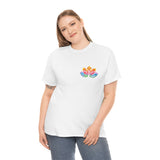 Watercolour Lotus Yoga Tee | Unisex Heavy Cotton Tee
