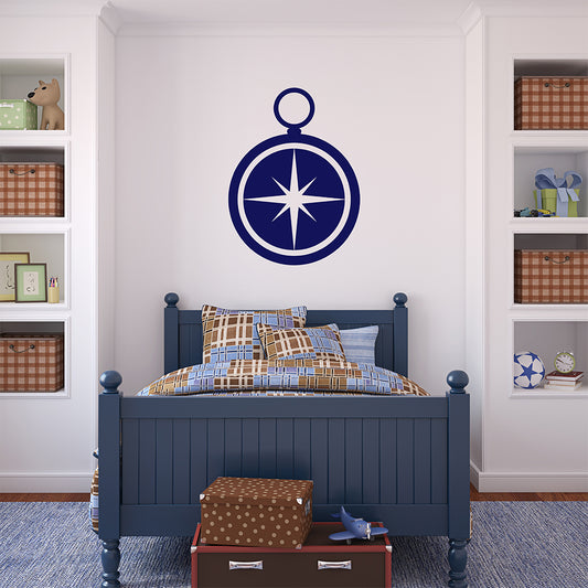 Magnetic compass | Wall decal - Adnil Creations