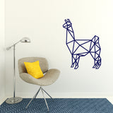 Geometric llama | Wall decal - Adnil Creations