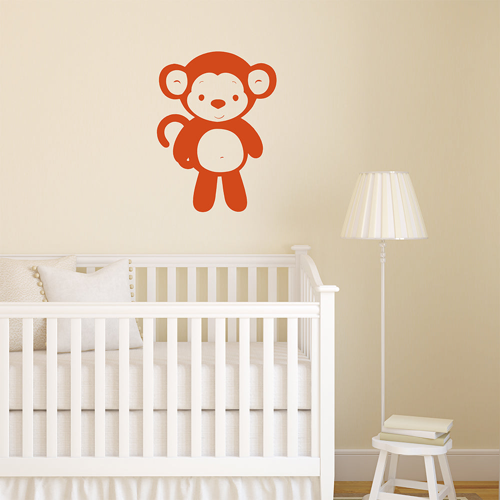 Cute jungle monkey | Wall decal - Adnil Creations