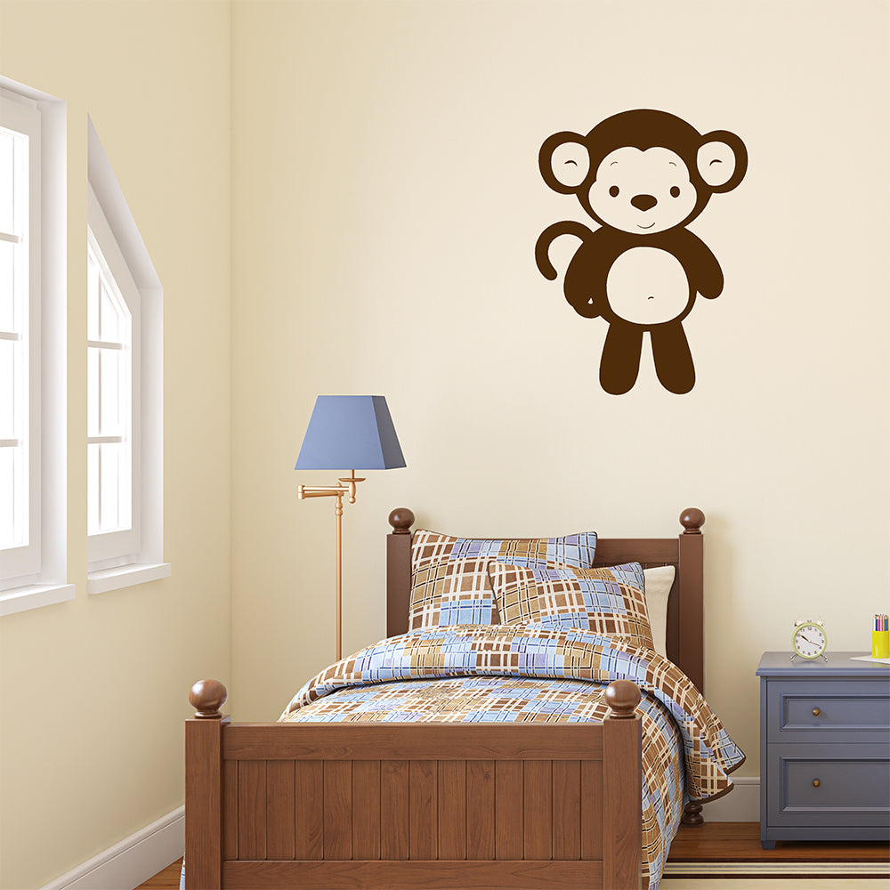 Cute jungle monkey | Wall decal - Adnil Creations