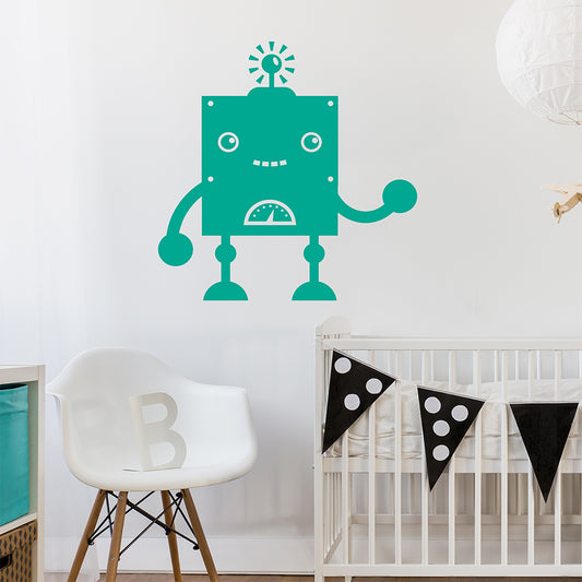 Cute robot | Wall decal-Wall art-Adnil Creations