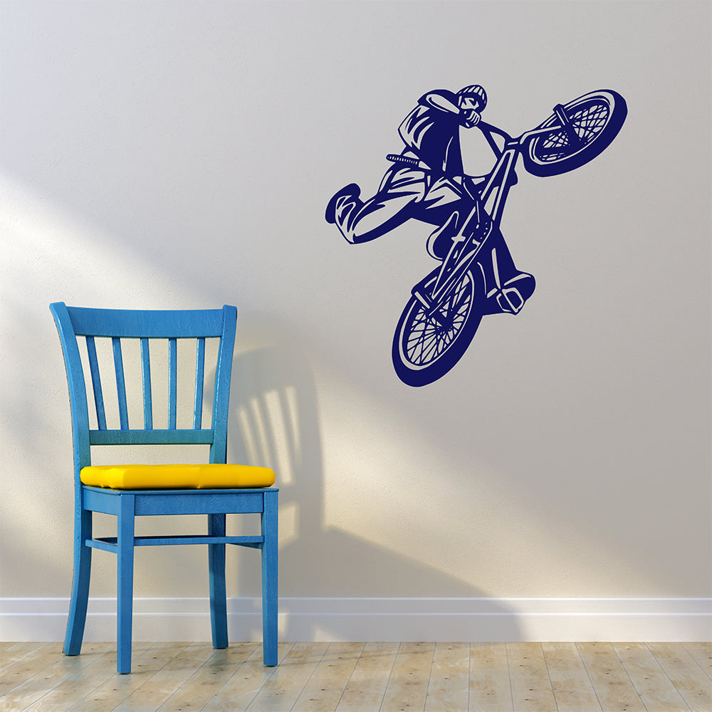 BMX rider | Wall decal-Wall art-Adnil Creations