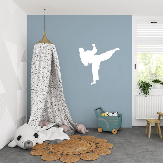 Karate kick | Wall decal