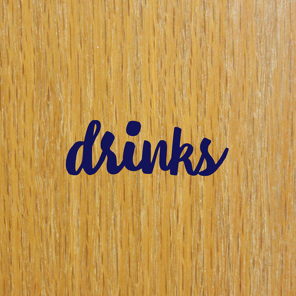 Drinks | Cupboard decal - Adnil Creations