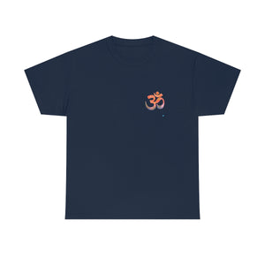 Watercolour Om Yoga Tee | Unisex Heavy Cotton Tee