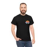 Watercolour Lotus Yoga Tee | Unisex Heavy Cotton Tee